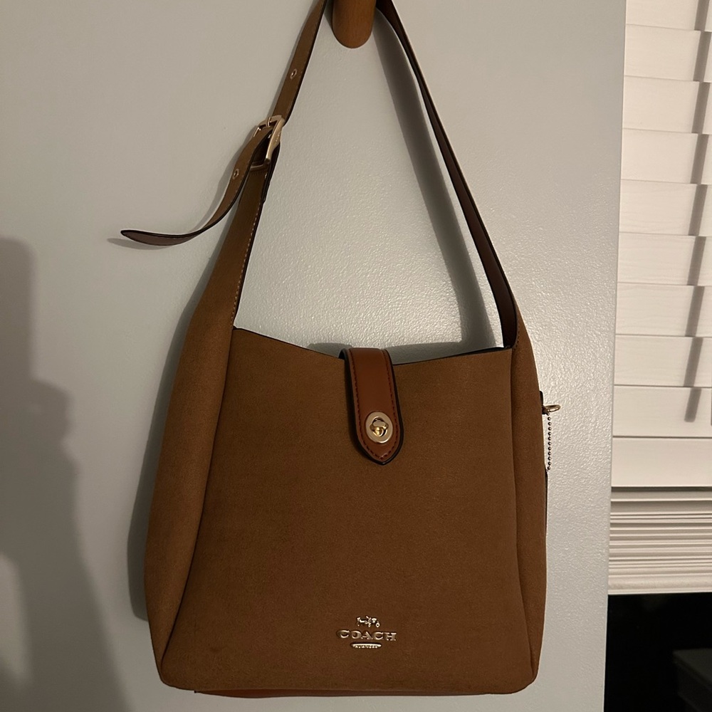 Coach Brown Leather Shoulder Bag